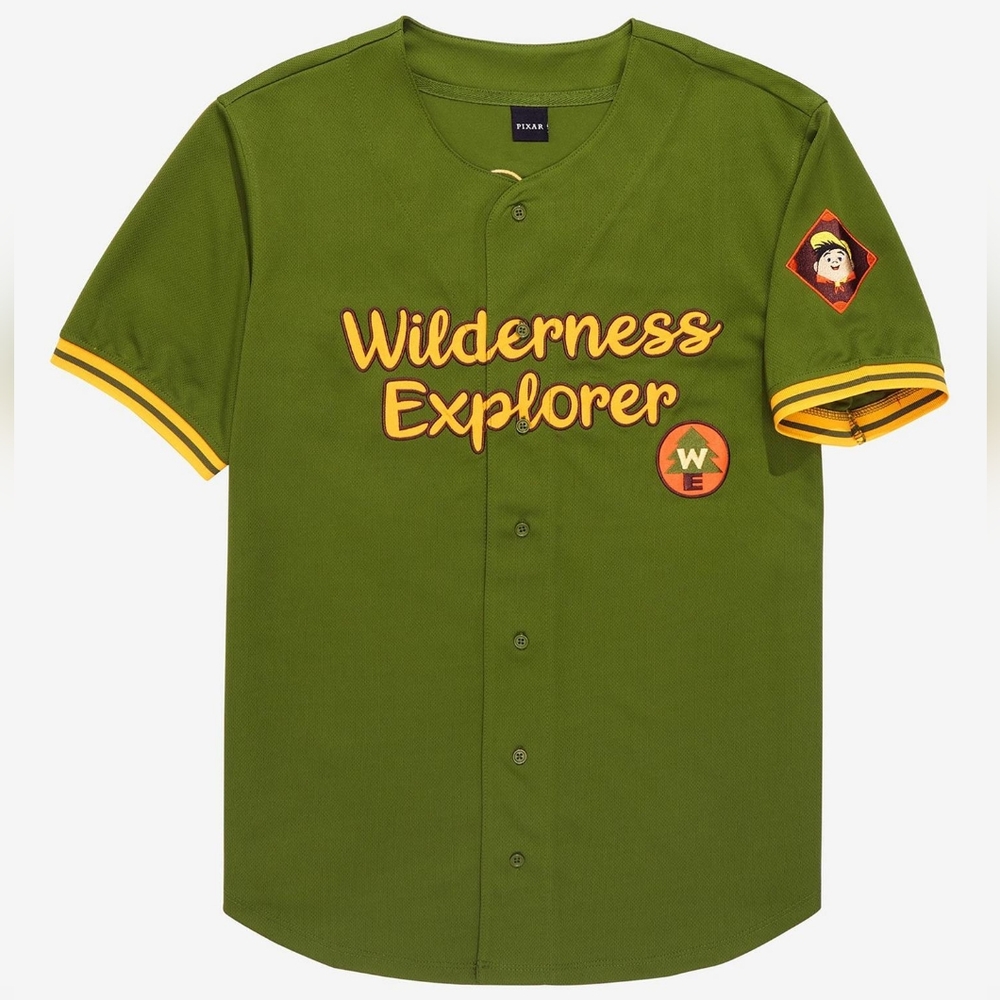 Box Lunch Disney Pixar Up Wilderness Explorers Baseball Jersey